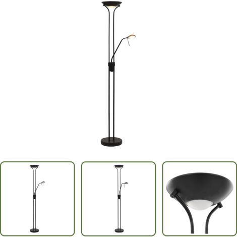 vidaXL Iluminación vertical -  Lámpara LED de pie regulable 23 W