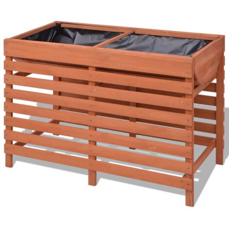 Jardinera de madera 100x50x71 cm