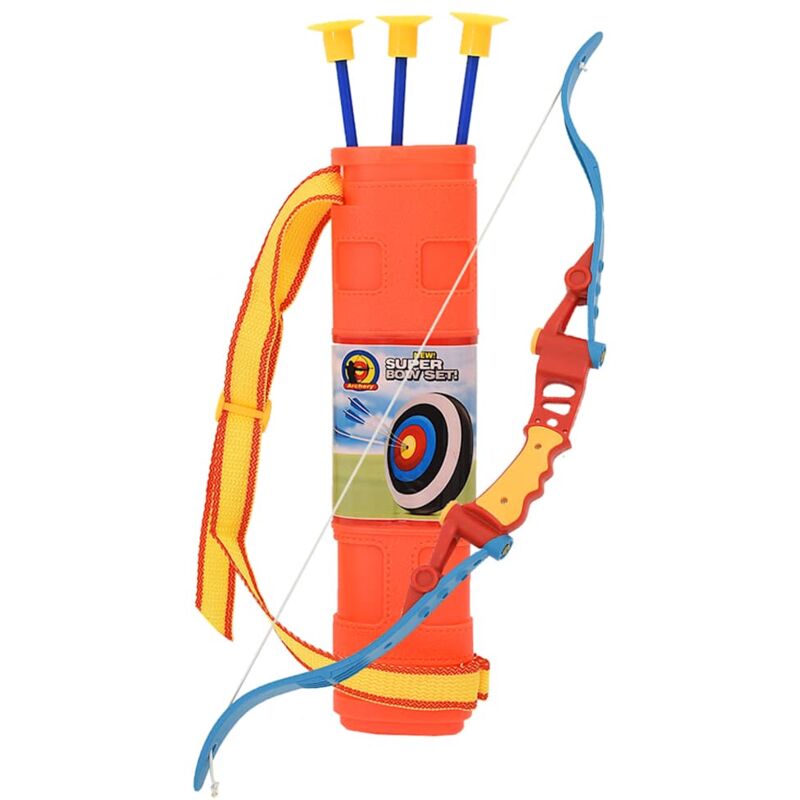 

vidaXL Juego de tiro con arco de arco y flecha para niños - Multicolor