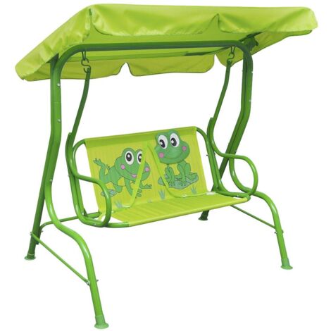 Kids Swing Seat Green