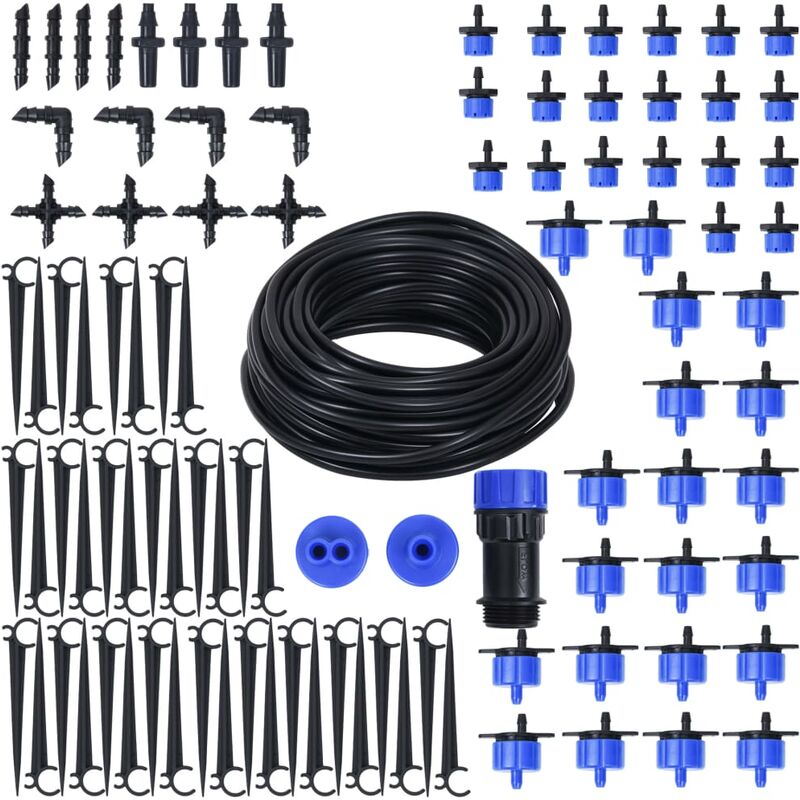 

Kit de riego automático por goteo para jardín 141 piezas - Rojo - Vidaxl