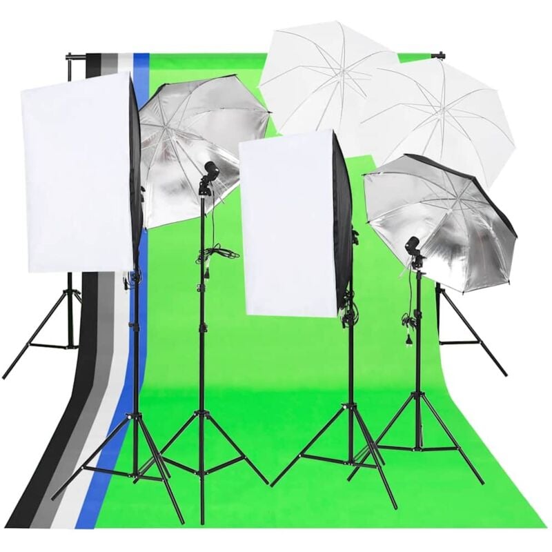 Vidaxl - Kit d'éclairage de studio photo