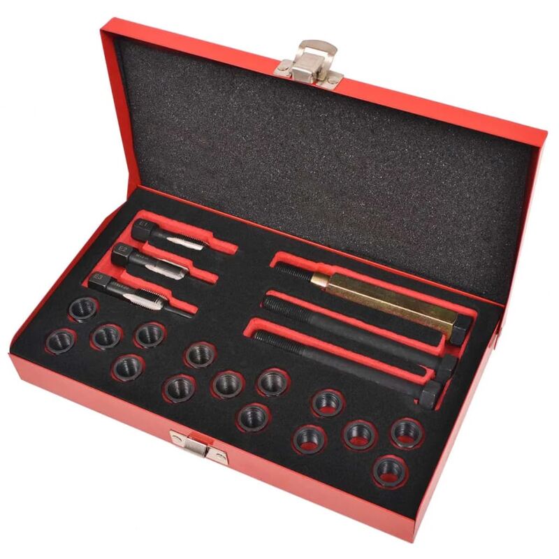 Vidaxl - Kit réparation filetage bougie de préchauffage 21pcs M12x1,25mm