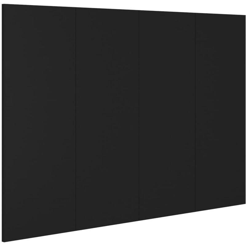 Kopfteil Schwarz 120x1, 5x80 Cm Holzwerkstoff Vidaxl