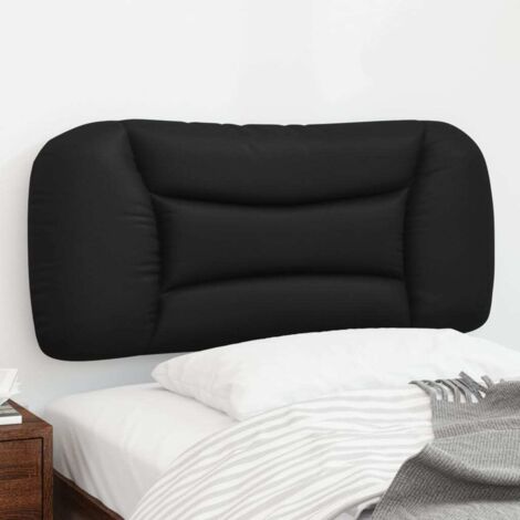 vidaXL Kopfteilkissen schwarz 90 cm aus Kunstleder