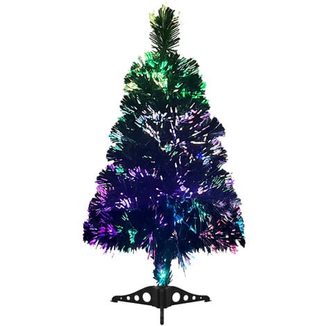 vidaXL Künstlicher Weihnachtsbaum Glasfaser 64 cm Grün