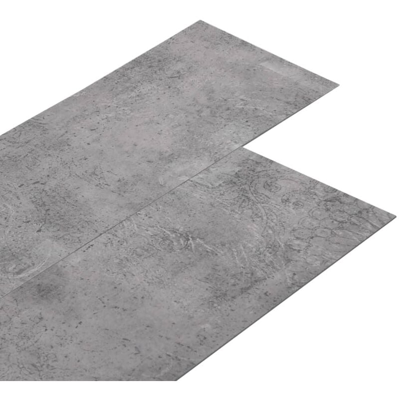 

Lamas para suelo PVC autoadhesivas 5,21 m² 2 mm marrón cemento - Marrón - Vidaxl
