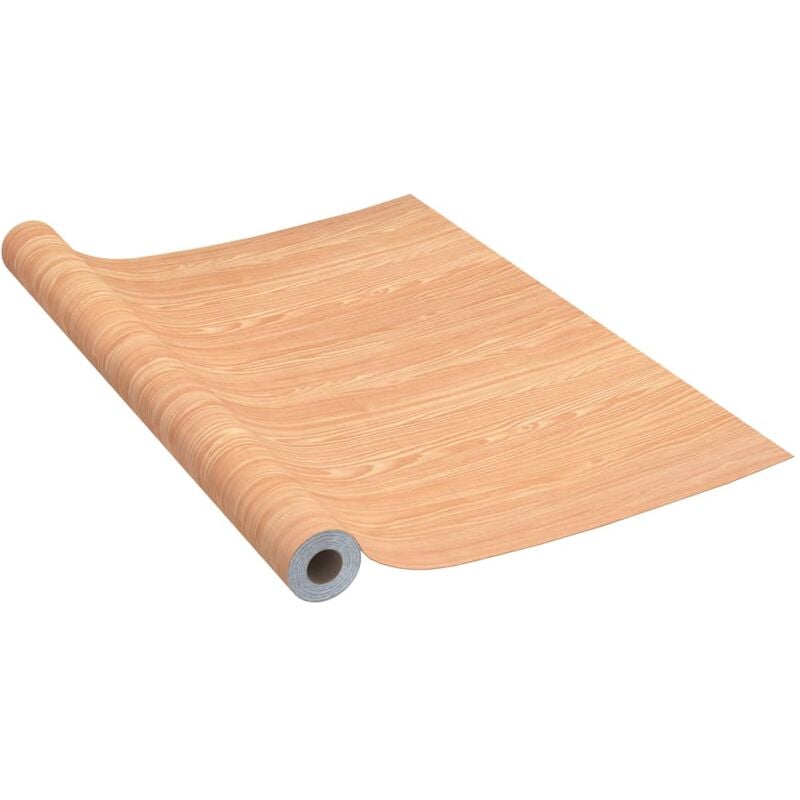 

Láminas autoadhesivas muebles PVC color ahorn 500x90 cm - Marrón - Vidaxl