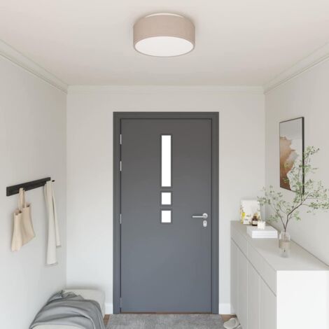 vidaXL Lampada da soffitto Talpa 38 x 38 x 13,5 cm Tessuto
