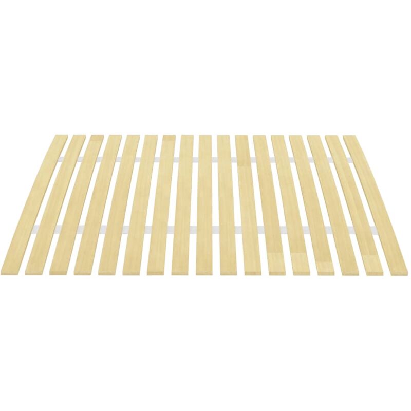 Vidaxl Braun Lattenrost Mit 17 Latten 100X200 Cm