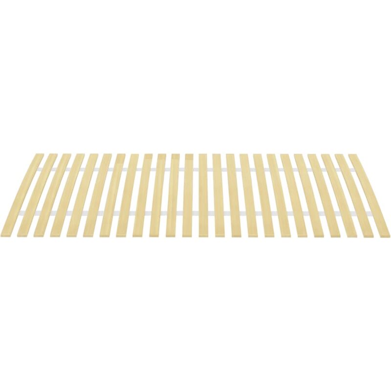 Vidaxl Braun Bettlattenrost Ersatz Mit 24 Latten 100X200 Cm