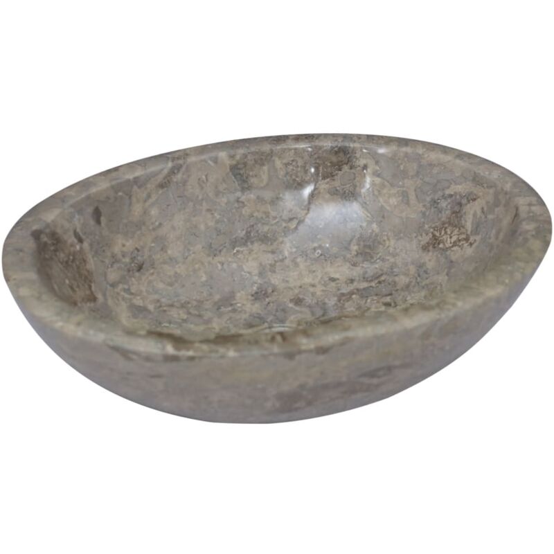 

Lavabo gris mármol 53x40x15 cm - Gris - Vidaxl