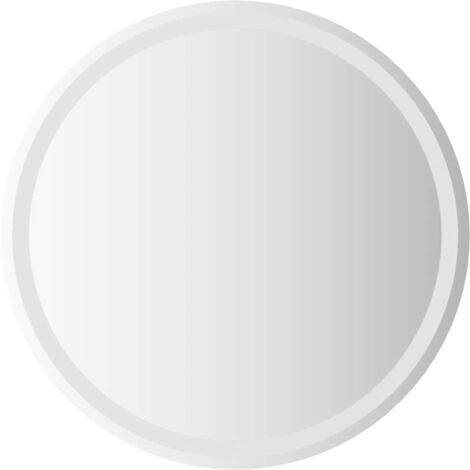 vidaXL LED-Badspiegel 70 cm Rund