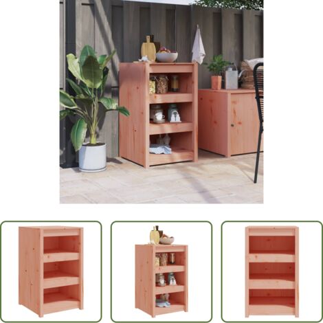 vidaXL Legno di Douglas -  Mobile da Cucina da Esterno MEPPEL 55x55x92 cm Legno Massello di Douglas