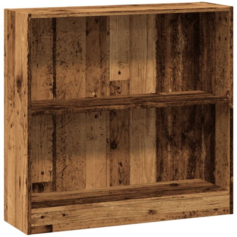 Libreria Legno Antico 80x24x76 cm in Legno Multistrato Vidaxl