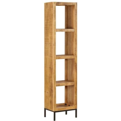 vidaXL Libreria 40x30x175 cm in Legno Massello di Mango