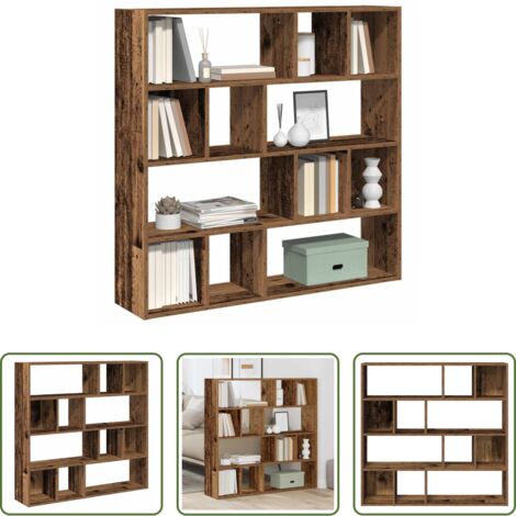 vidaXL Libreria antica - Libreria/Divisorio Legno Antico 105x24x102 cm