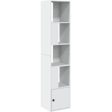 vidaXL Libreria Bianca 40x36x189 cm in Legno Multistrato