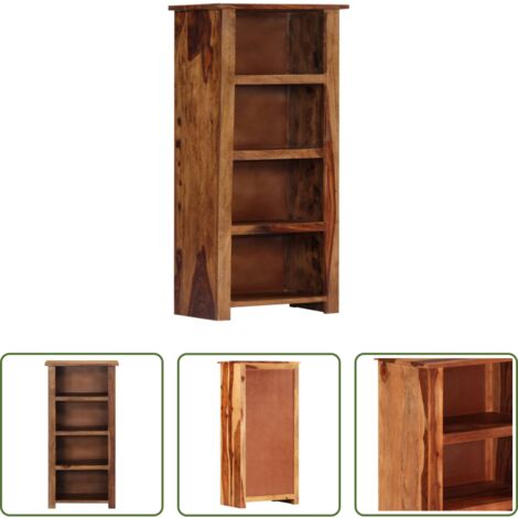 vidaXL Libreria con scaffali -  Libreria 50x30x100 cm in Legno Massello