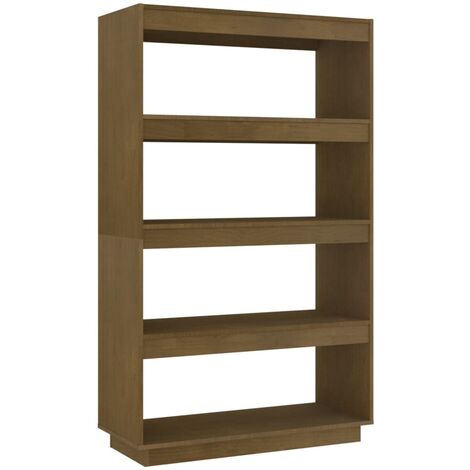 vidaXL Libreria/Divisorio Ambra 80x35x135 cm in Massello di Pino