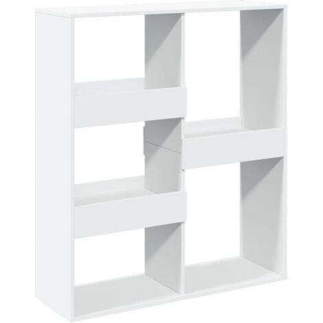 vidaXL Libreria/Divisorio Bianco 100x33x115 cm