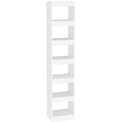 VIDAXL Libreria/Divisorio Bianco 40x30x198 cm