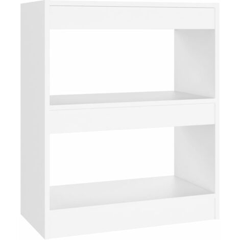 vidaXL Libreria/Divisorio Bianco 60x30x72 cm