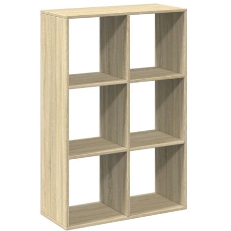 vidaXL Libreria Divisorio Rovere Sonoma 69,5x29x103,5 cm in Truciolato