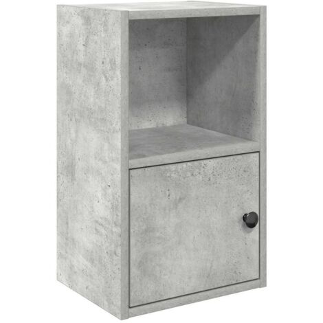 vidaXL Libreria Grigio Cemento 31x24x52 cm in Legno Multistrato