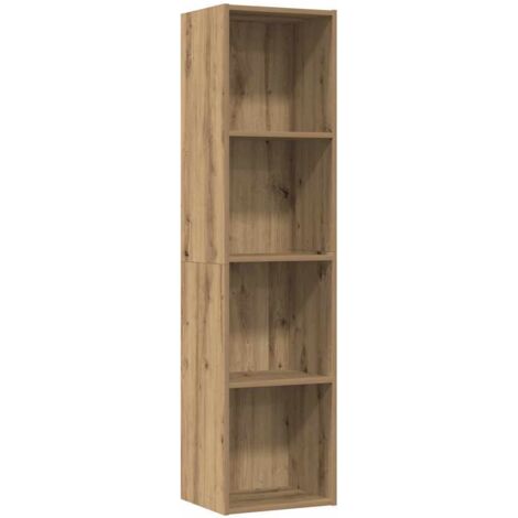 vidaXL Libreria/Mobile TV Legno Antico 36x30x143 cm Legno Multistrato