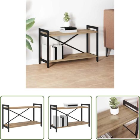 vidaXL Libreria moderna -  Libreria Rovere artigianale 40 x 30 x 85 cm Legno multistrato