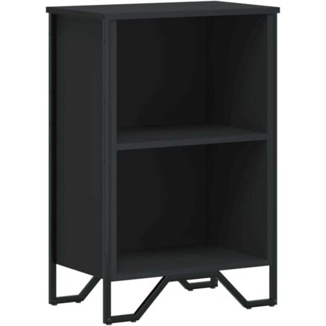 vidaXL Libreria Nera 50x31x74,5 cm in Legno Multistrato