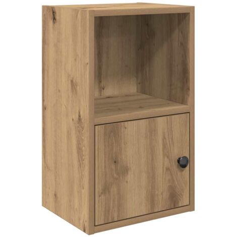 vidaXL Libreria Rovere Artigianale 31x24x52 cm in Legno Multistrato