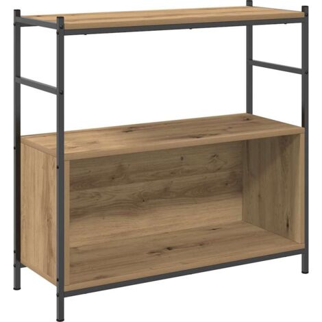 vidaXL Libreria rovere artigianale 80 x 30 x 78.5 cm Legno multistrato