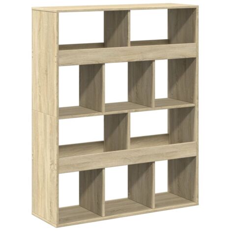 vidaXL Libreria Rovere Sonoma 100x33x125,5 cm in Legno Multistrato