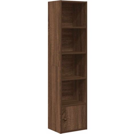vidaXL Libreria Rovere Sonoma 31x24x127 cm in Legno Multistrato