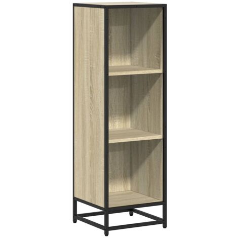 vidaXL Libreria Rovere Sonoma 33,5x33x107,5 cm in Legno Multistrato