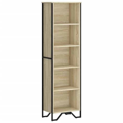 vidaXL Libreria Rovere Sonoma 50x31x169 cm in Legno Multistrato