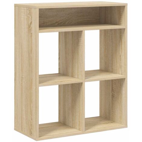 vidaXL Libreria Rovere Sonoma 66x31x80 cm in Legno Multistrato