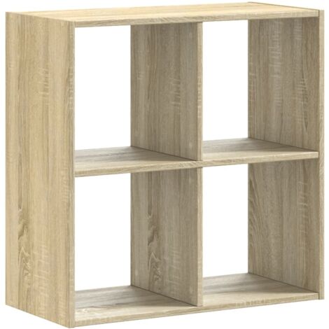 vidaXL Libreria Rovere Sonoma 68,5x32x68,5 cm in Legno Multistrato