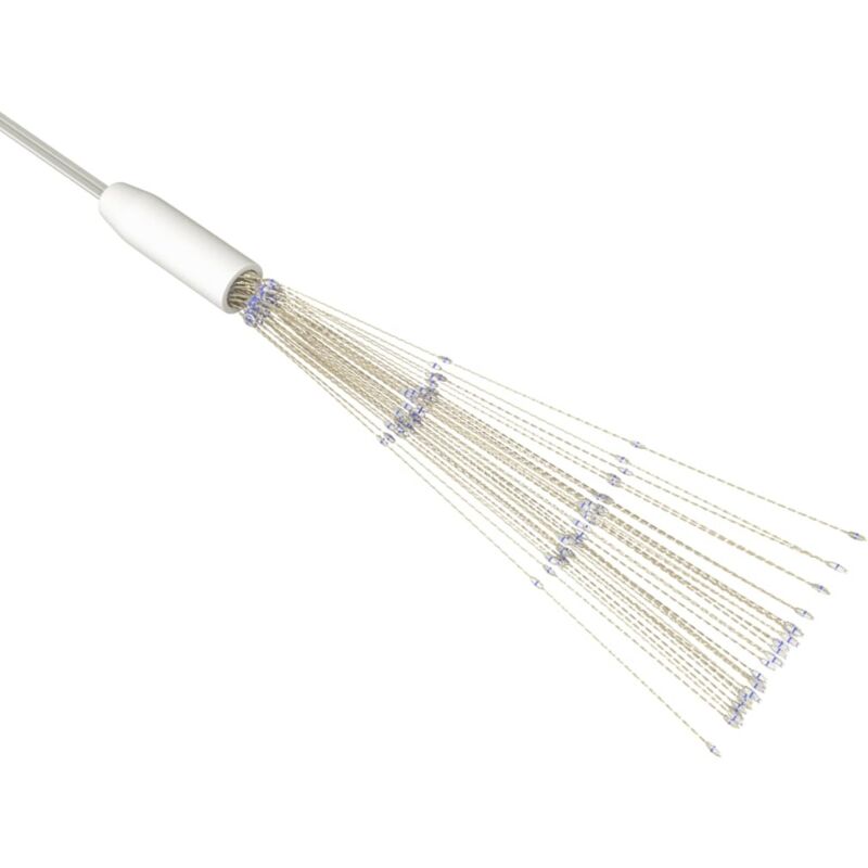 

vidaXL Luces de fuegos artificiales navideños 10 uds 1400LED azul 50cm - Azul