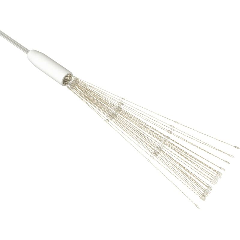 

vidaXL Luces de fuegos artificiales navideños 4 uds blanco frío 50 cm - Blanco