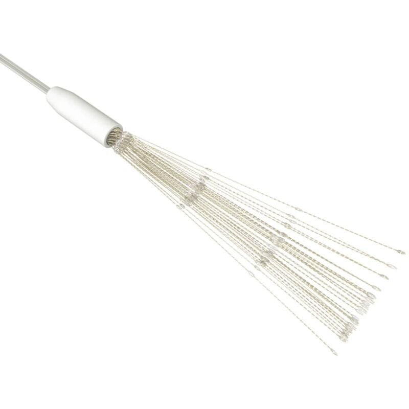 

vidaXL Luces de fuegos artificiales navideños 10 uds blanco frío 50 cm - Blanco