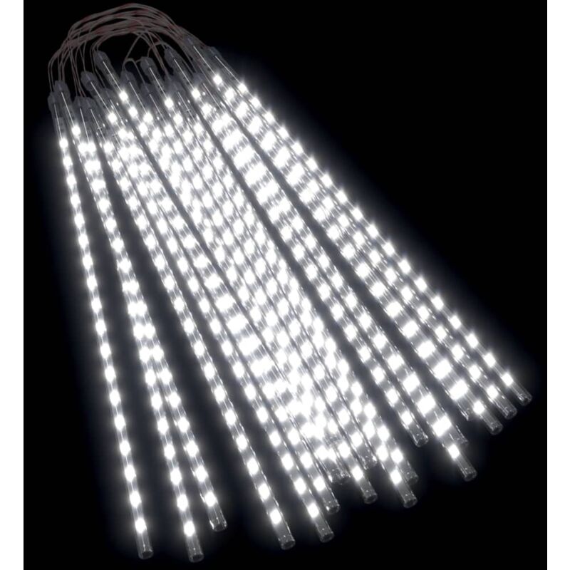 

vidaXL Luces de meteorito 20 uds 720 LED 50 cm blanco frio - Blanco