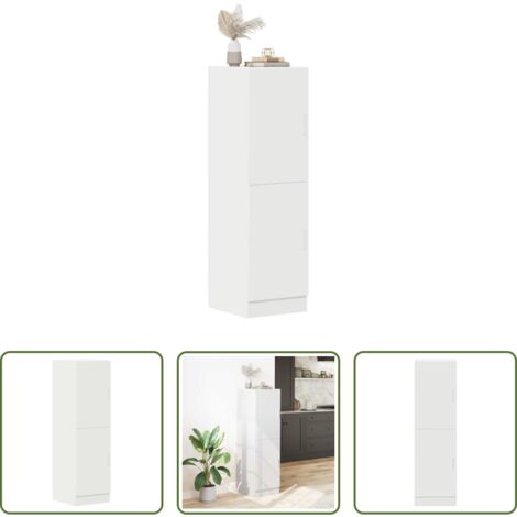 vidaXL Madera de ingeniería -  Mueble de cocina madera de ingeniería blanco 38x41,5x131,5 cm