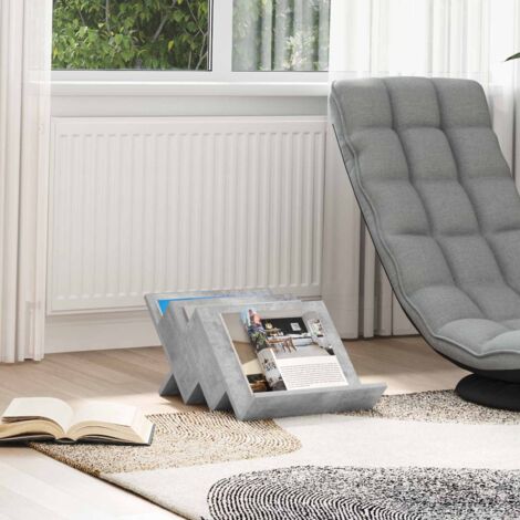 vidaXL  Magazine Rack  Concerte Grey 53 x 40 x 28.5 cm Engineered Wood