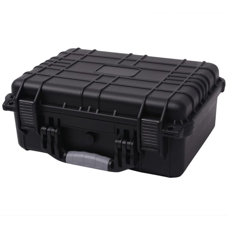 

vidaXL Maletín protector de equipo negro 40,6x33x17,4 cm - Negro