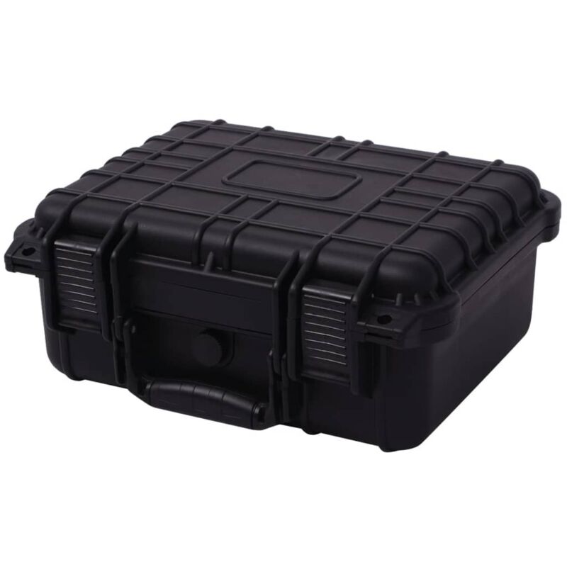 

vidaXL Maletín protector de equipo negro 35x29,5x15 cm - Negro