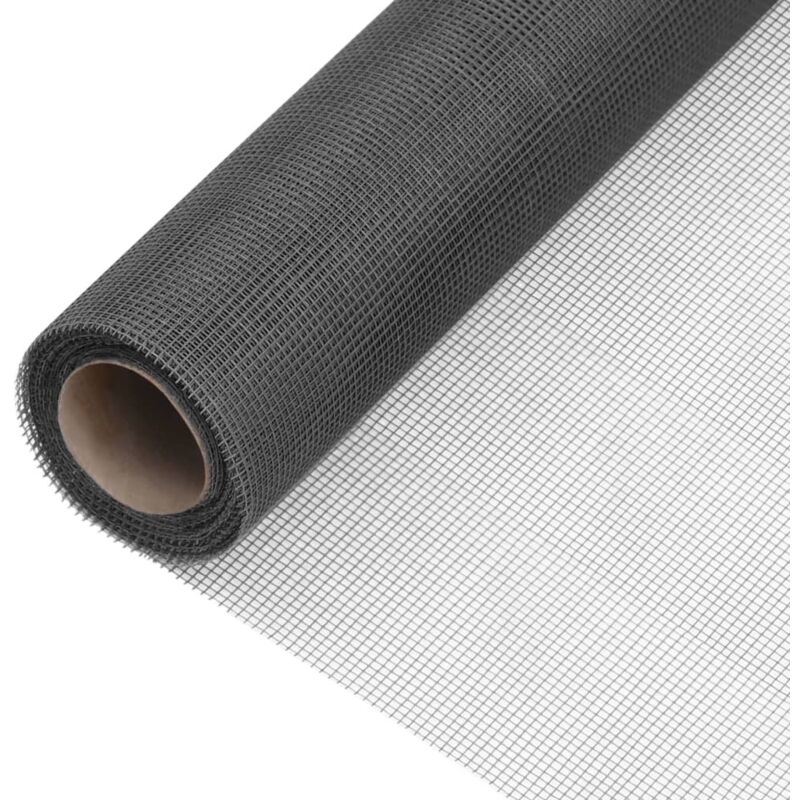 

Malla mosquitera de fibra de vidrio negra 60x2000 cm - Negro - Vidaxl