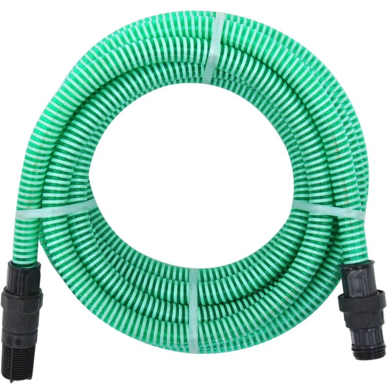 

Manguera de succión con conectores PVC 4 m 22 mm verde - Verde - Vidaxl